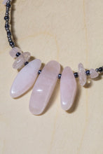 Load image into Gallery viewer, Rose Quartz Love + Healing Necklace