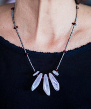 Load image into Gallery viewer, Rose Quartz Love + Healing Necklace