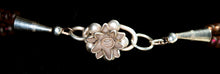 Load image into Gallery viewer, Rose Quartz Cherry Blossom Agate Double strand Necklace