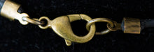 Load image into Gallery viewer, Mod Vintage Brass Link Drops on Leather