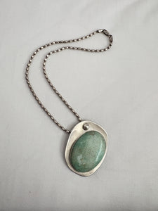 Sterling Silver Natural SW Turquoise Pendant