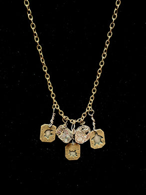 Timepiece Charm Necklace
