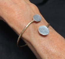 Load image into Gallery viewer, Sterling Silver and Brass Celestial Bracelet