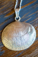 Load image into Gallery viewer, Sterling Silver Casted Sea Shell Long Necklace