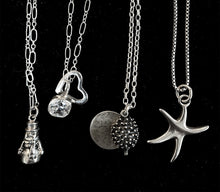 Load image into Gallery viewer, Sterling Silver Charm Necklaces