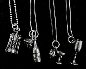 Sterling Silver Charm Necklaces