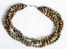 Load image into Gallery viewer, Multi-Strand Freshwater Pearl Necklace
